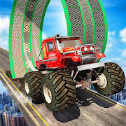 Monster Truck Stunt Impossible Tracks Mod
