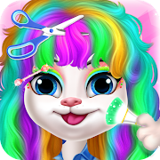 Cute Baby Kitty Hairs Care Triplet Pet Salon Mod APK