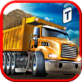 Construction Trucker 3D Sim icon