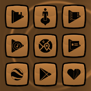 Royale Anna Black On Brown Icons Mod
