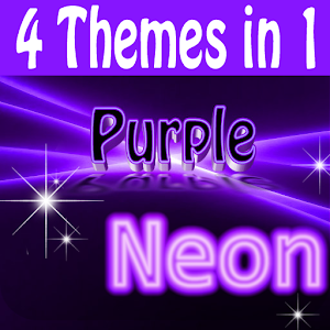 Purple Neon Complete 4 themes Mod
