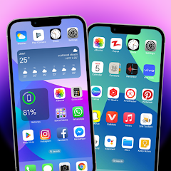 iOS 17 Launcher & Wallpapers Mod APK