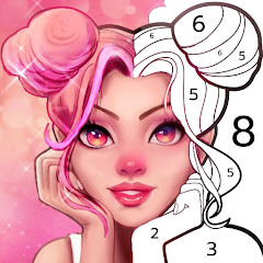 Color by Number Coloring Games Mod