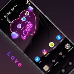 Love Launcher: lovely launcher Mod