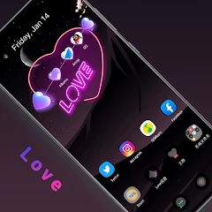 Love Launcher: lovely launcher Mod Apk [Remove ads][Unlocked][Premium]