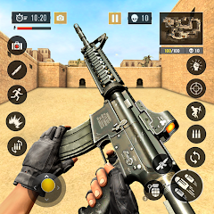 FPS Commando Shooting Games mod apk 9.9