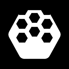 Hexagon White - Icon Pack Mod
