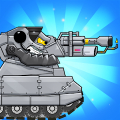 Merge Tanks 2: KV-44 Tank War Mod