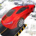 Mega Car Jumping - Slingshot Ramp Stunt Driver Mod