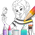Princess coloring book‏ Mod