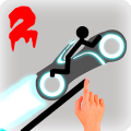 Stickman Racer Road Draw 2 Heroes Mod