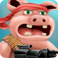 Angry Pigs In War Juegos de estrategia gratis Mod