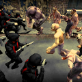 Simulator tempur: bertarung zombie Mod