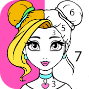 Girls Coloring Book for Girls Mod
