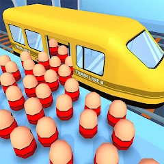 Subway Crowd Mod Apk 1.0.6 [Uang yang tidak terbatas]