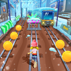 Subway Spongebob Surf Run APK + Mod for Android.