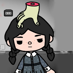 Toca Boca Wednesday Addams HD icon