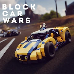 Block Car Wars Brick Car Crash Mod Apk [Unlimited money][Free purchase]