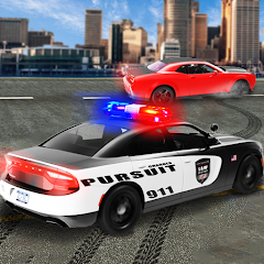 Gangster Chase: Police Car Sim Mod Apk