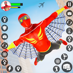 Spider Fighter Rope Hero Game Mod Apk