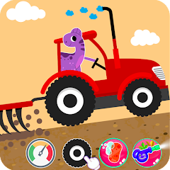 Farm Tractors Dinosaurs Games Mod Apk