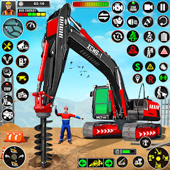 Heavy Drill Excavator Games Mod