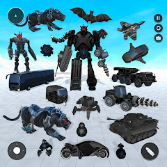 Robot Car Transform: Robot War icon