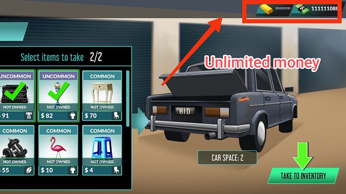 Bid Wars 2: Lelong & Niaga mod