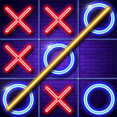 Tic Tac Toe Glow Puzzle Games Mod Apk