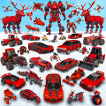 Deer robot car - jogos de transformação de robôs Mod