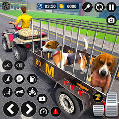 ATV Bike Dog Transporter cart Mod Apk