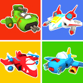 Superhero Plane Monster Battle icon