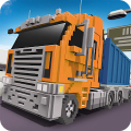 Conductor de camión Blocky: transporte urbano Mod