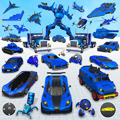 Robot Car Transformation Games Mod