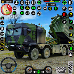 Truck Games Army Truck Driving Mod
