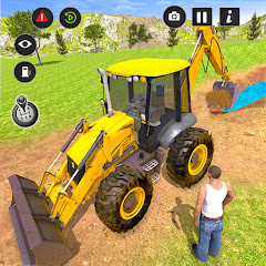 Village Excavator JCB Games Mod