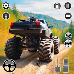 Monster Truck Stunt -Car Crash icon