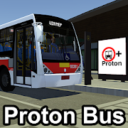 Caio Padron Vitoria Old Bus Driving in City  Proton Bus Simulator Urbano  Android Gameplay 