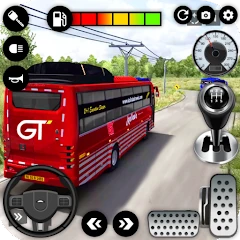باص محاكاة قيادة Bus Simulator Mod Apk 1.6.3 [ازالة الاعلانات][Mod speed]