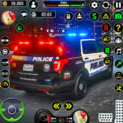Police Car Driving Game 3d icon