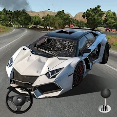 Mega Car Crash Simulator Mod Apk 1.37 [Tidak terkunci]