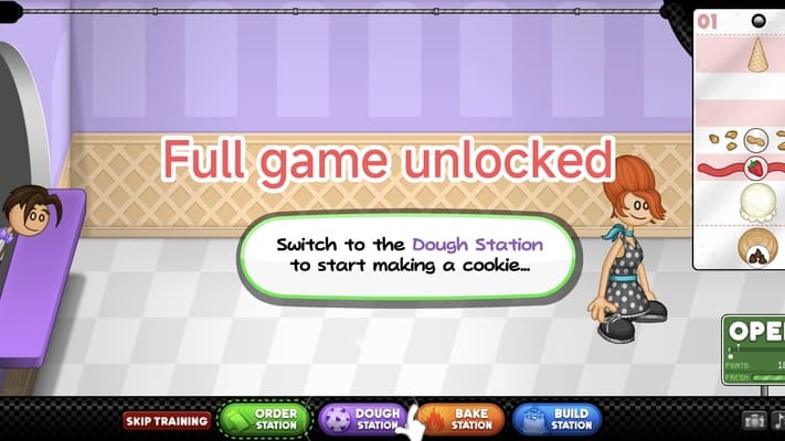 Papa's Scooperia HD мод