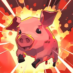 Crazy Pig Simulator Mod Apk 1.057 [Reklamları kaldırmak][Sınırsız para]