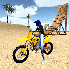 Motocross Beach Jumping 3D Mod Apk