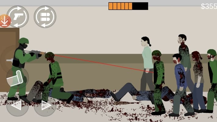 Flat Zombies: Defense&Cleanup