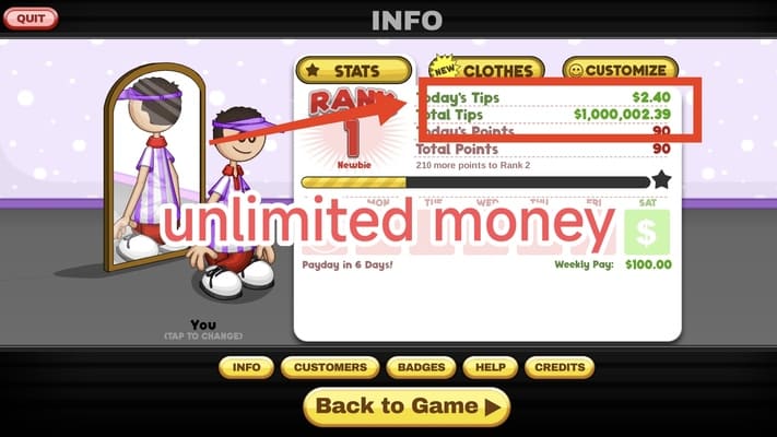 Papa's Freezeria HD mod