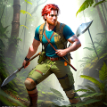 Hero Jungle Survival Games 3D icon