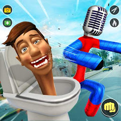 Monster Toilet Head Rope Game Mod Apk