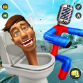 Monster Toilet Head Rope Game icon