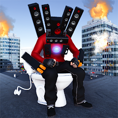 Toilet Robots - Toilet games مهكر APK